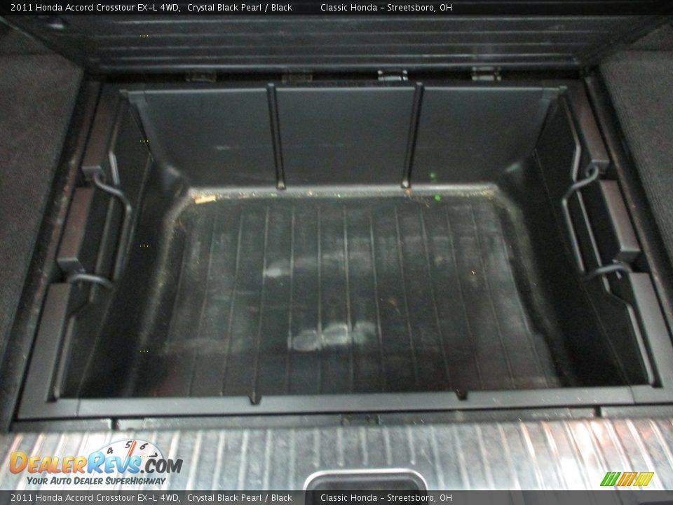 2011 Honda Accord Crosstour EX-L 4WD Crystal Black Pearl / Black Photo #22