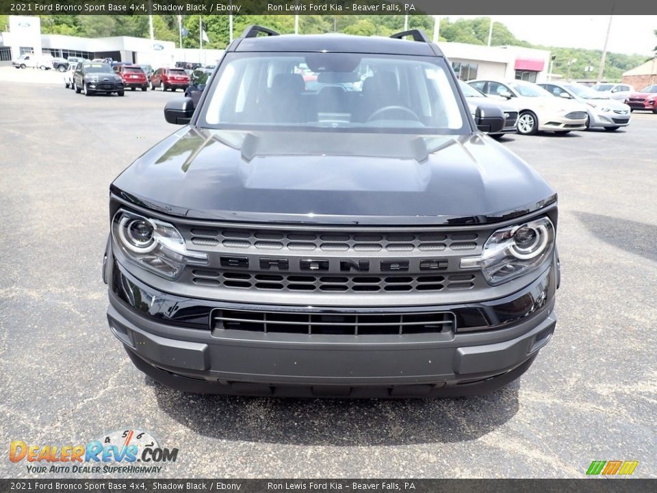 2021 Ford Bronco Sport Base 4x4 Shadow Black / Ebony Photo #4