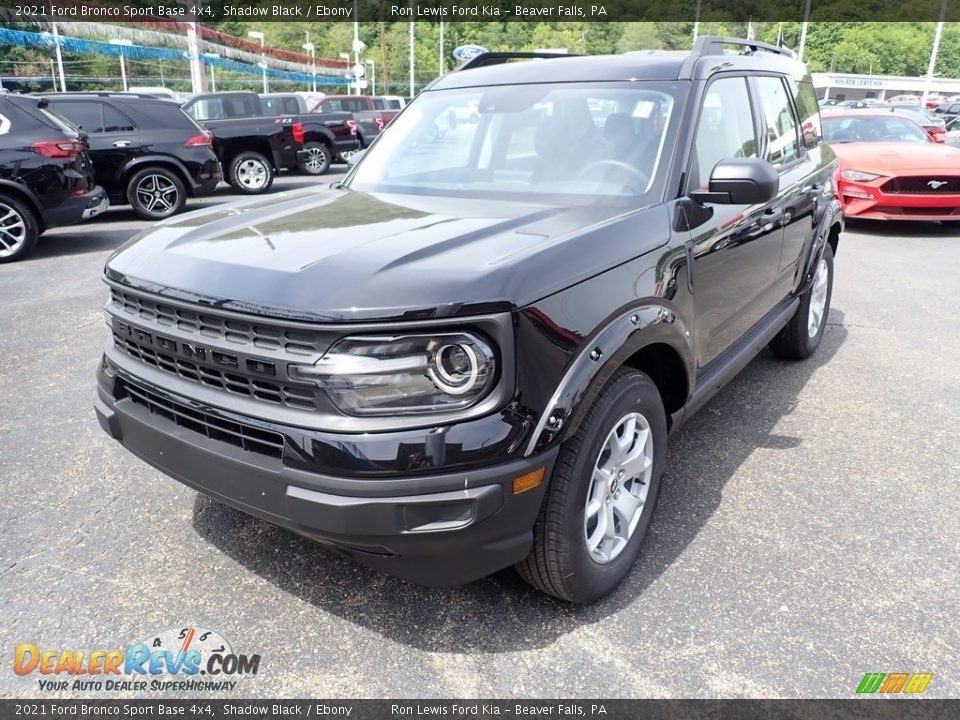 2021 Ford Bronco Sport Base 4x4 Shadow Black / Ebony Photo #5