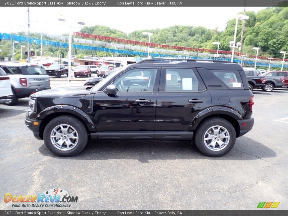 2021 Ford Bronco Sport Base 4x4 Shadow Black / Ebony Photo #6