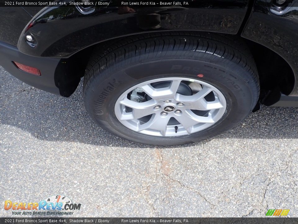 2021 Ford Bronco Sport Base 4x4 Shadow Black / Ebony Photo #9