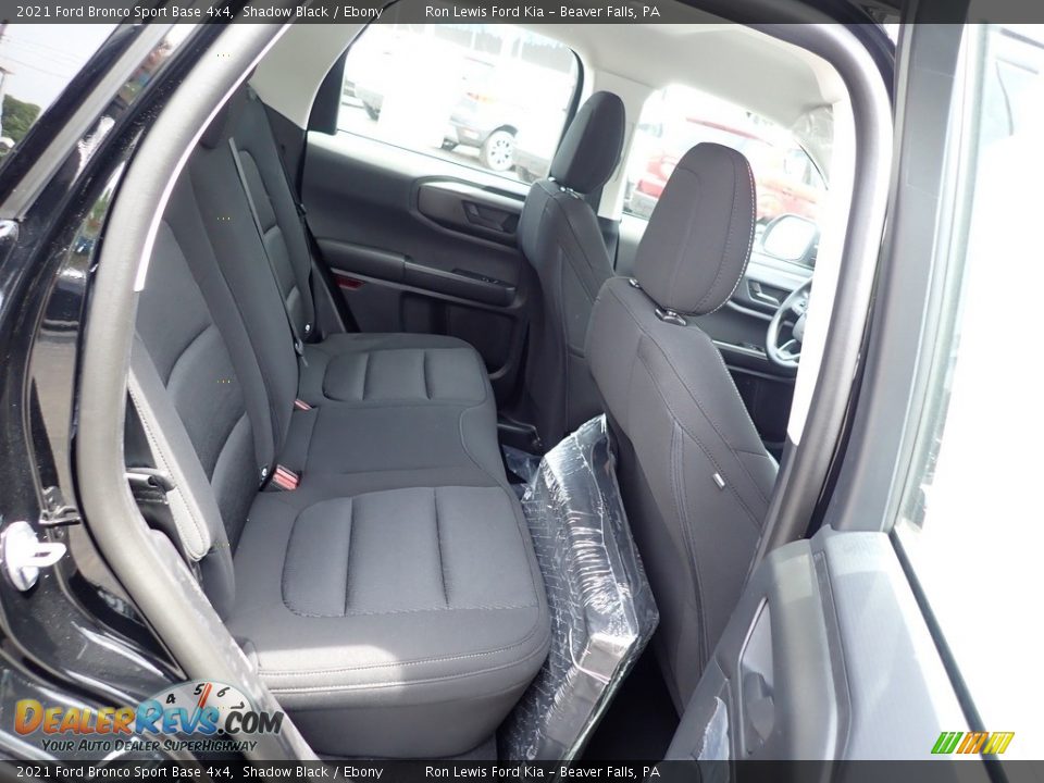 2021 Ford Bronco Sport Base 4x4 Shadow Black / Ebony Photo #10