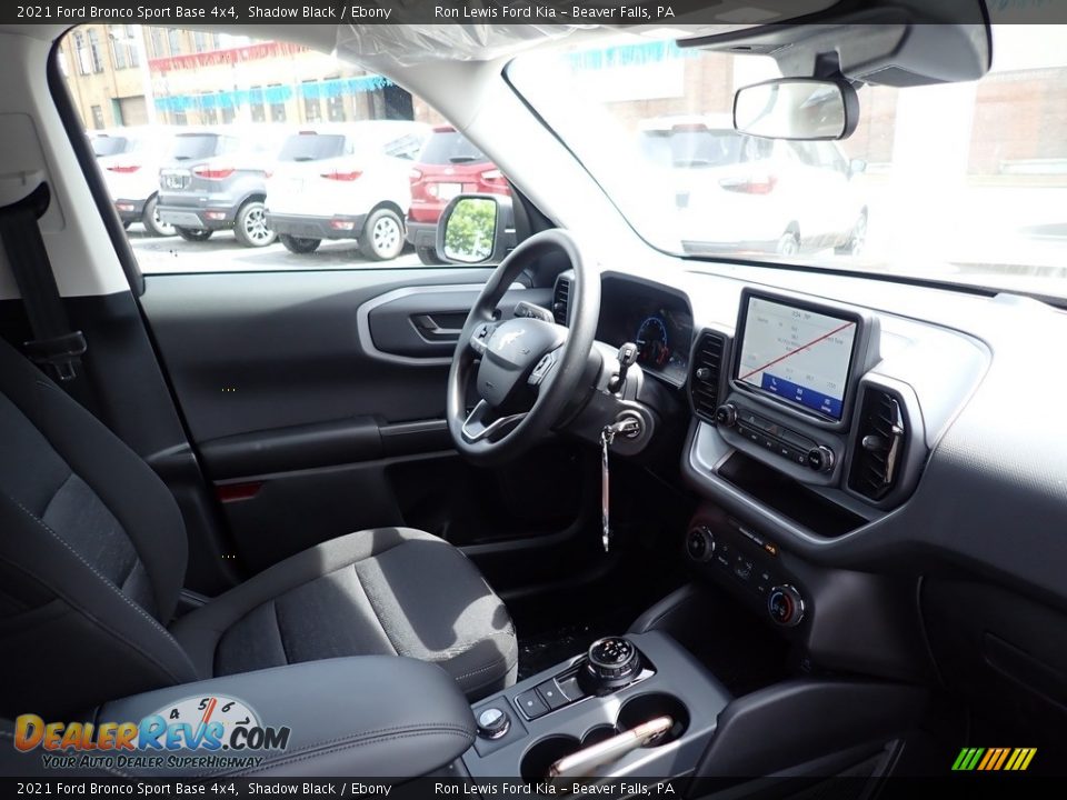 2021 Ford Bronco Sport Base 4x4 Shadow Black / Ebony Photo #12