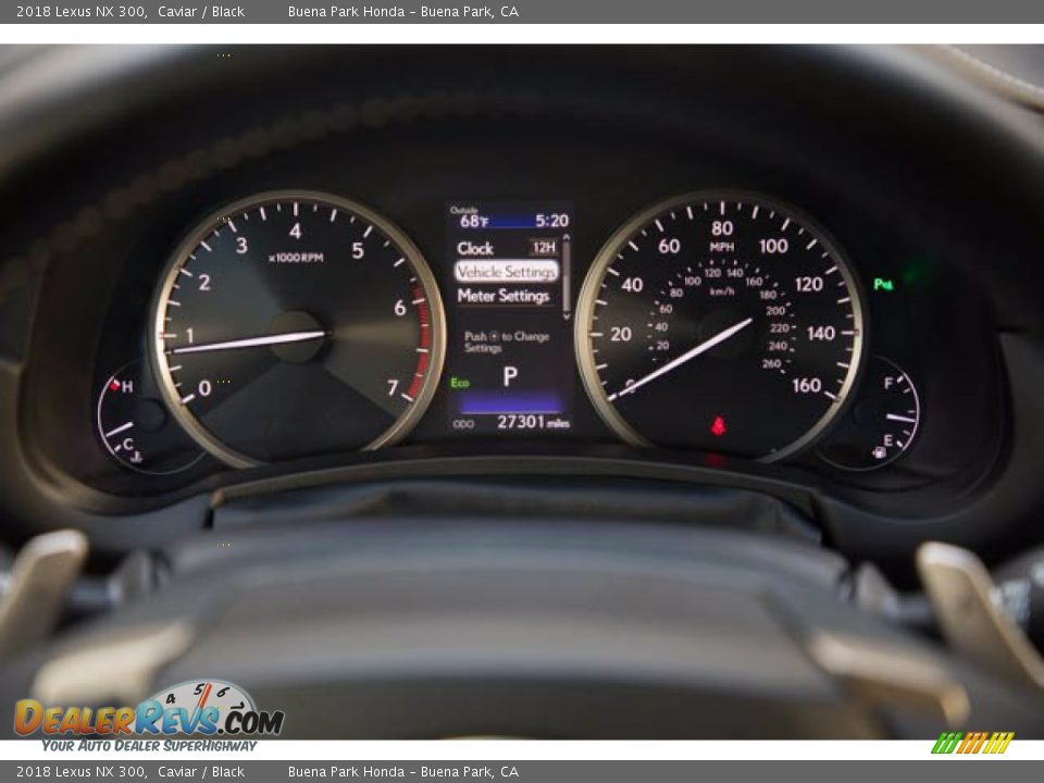 2018 Lexus NX 300 Gauges Photo #28