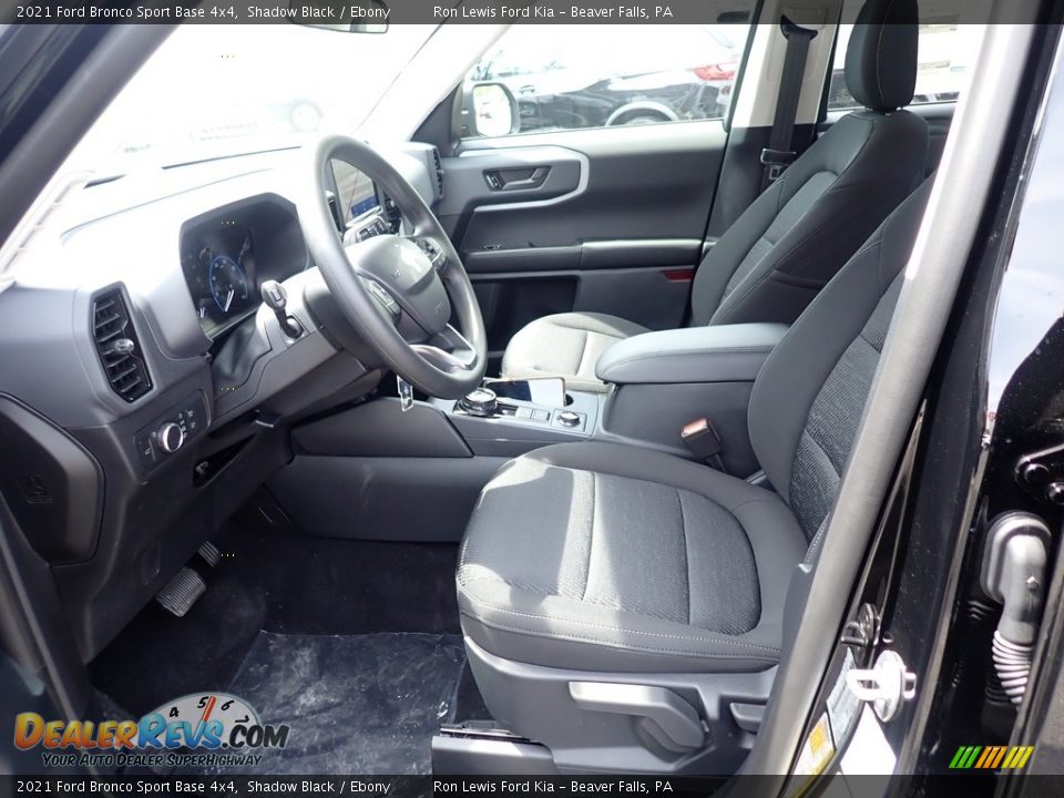 2021 Ford Bronco Sport Base 4x4 Shadow Black / Ebony Photo #13