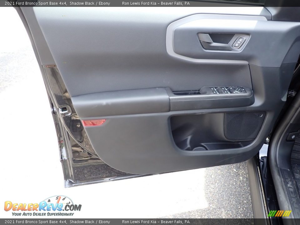 2021 Ford Bronco Sport Base 4x4 Shadow Black / Ebony Photo #14