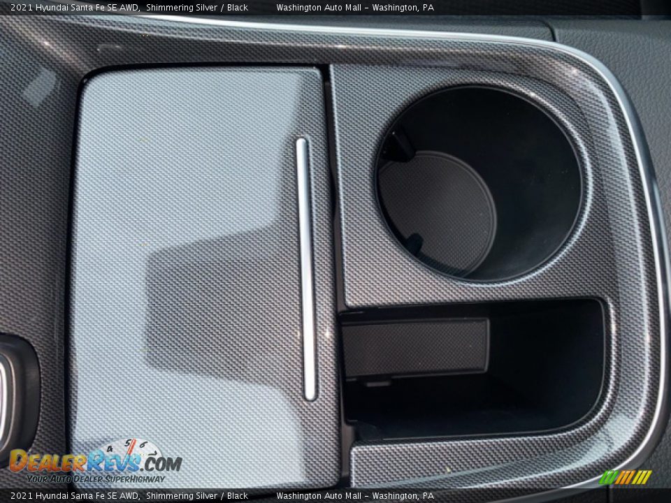 2021 Hyundai Santa Fe SE AWD Shimmering Silver / Black Photo #12
