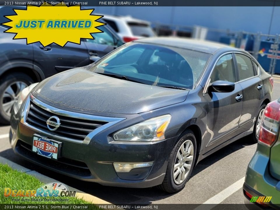 2013 Nissan Altima 2.5 S Storm Blue / Charcoal Photo #1