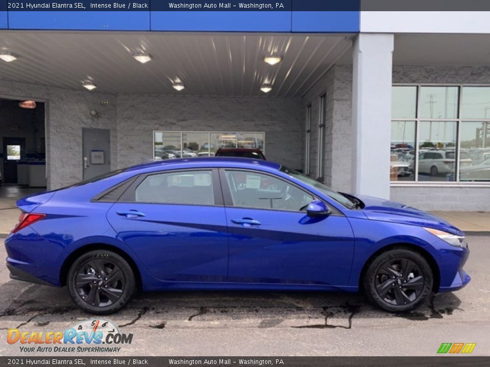 Intense Blue 2021 Hyundai Elantra SEL Photo #2