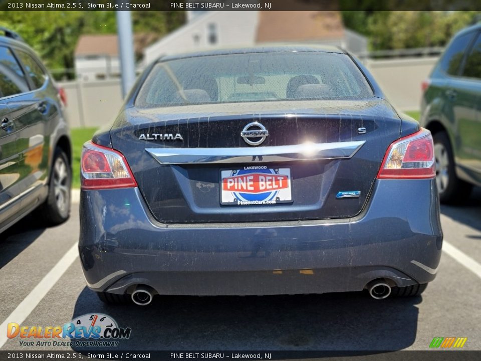 2013 Nissan Altima 2.5 S Storm Blue / Charcoal Photo #4