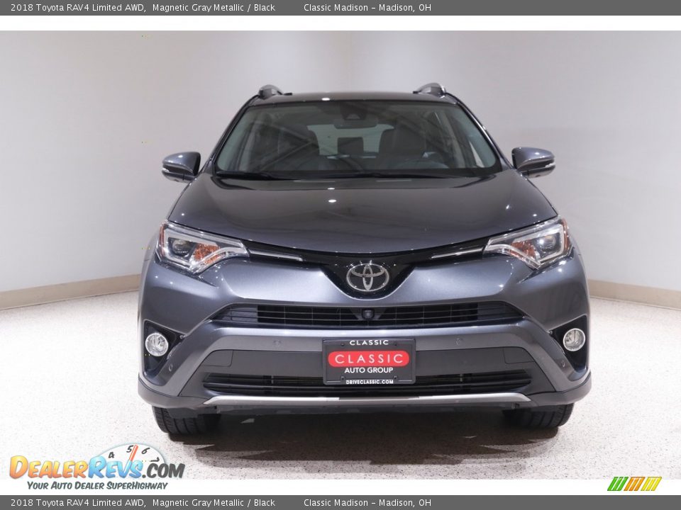 2018 Toyota RAV4 Limited AWD Magnetic Gray Metallic / Black Photo #2