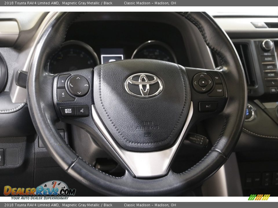 2018 Toyota RAV4 Limited AWD Magnetic Gray Metallic / Black Photo #7