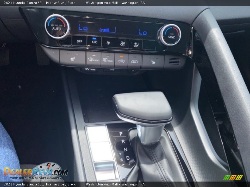 2021 Hyundai Elantra SEL Intense Blue / Black Photo #11