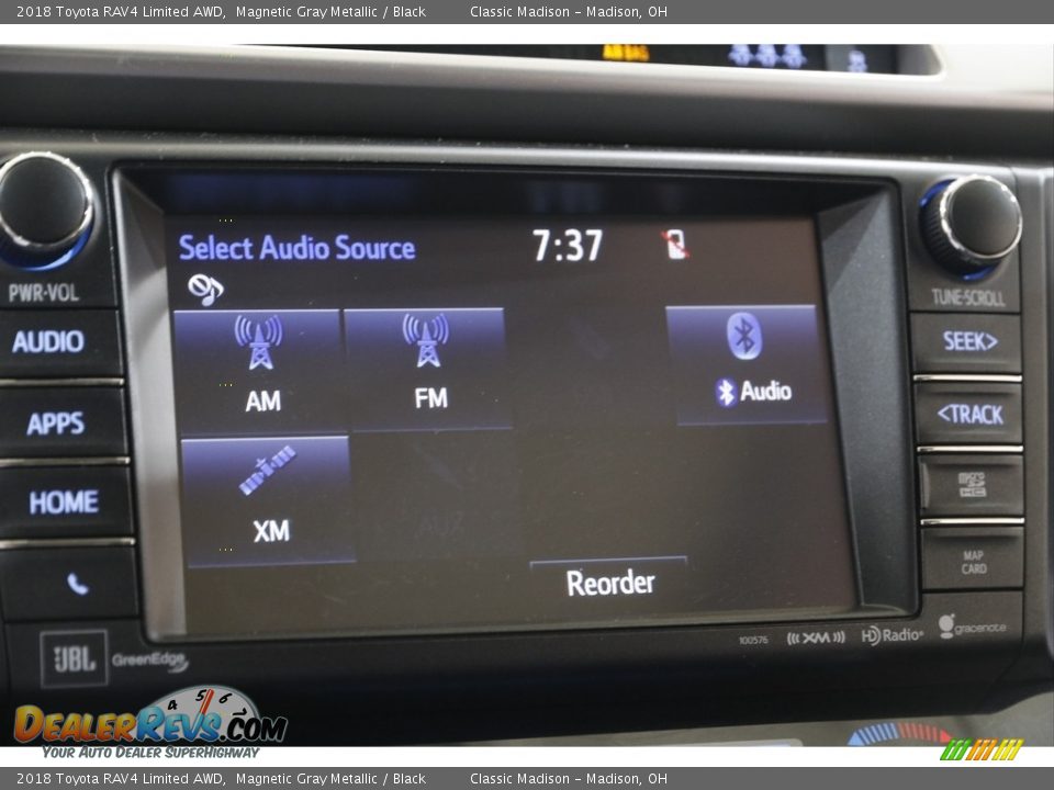 2018 Toyota RAV4 Limited AWD Magnetic Gray Metallic / Black Photo #10