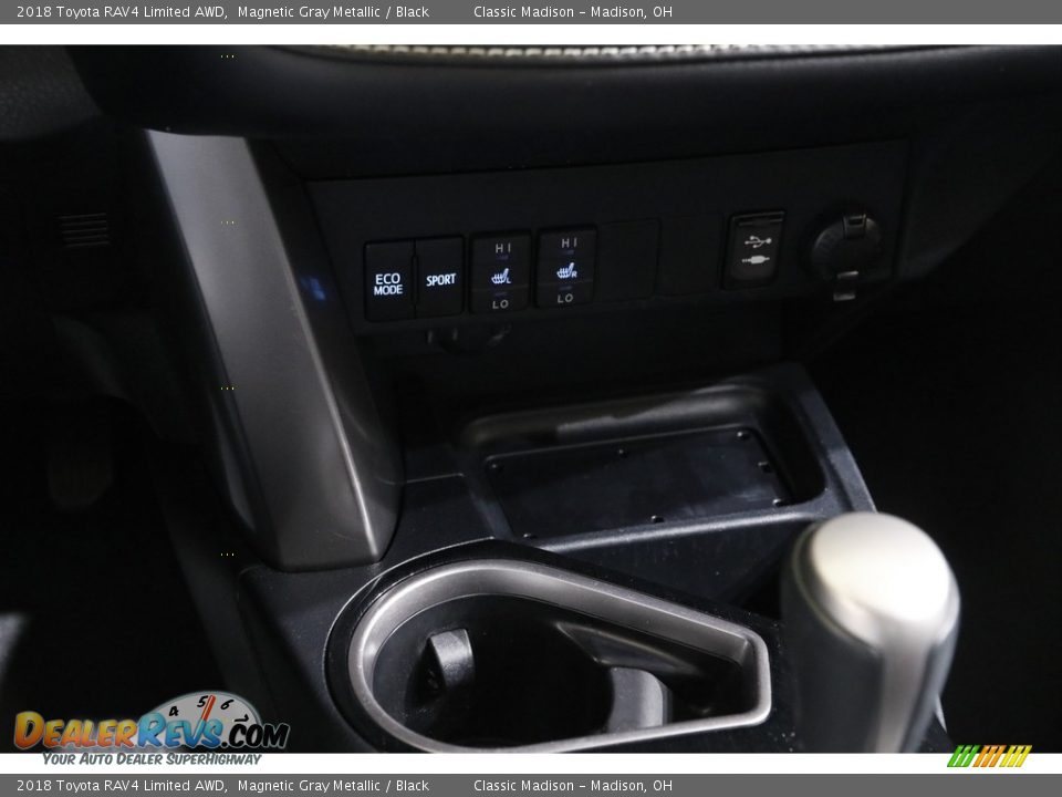 2018 Toyota RAV4 Limited AWD Magnetic Gray Metallic / Black Photo #12