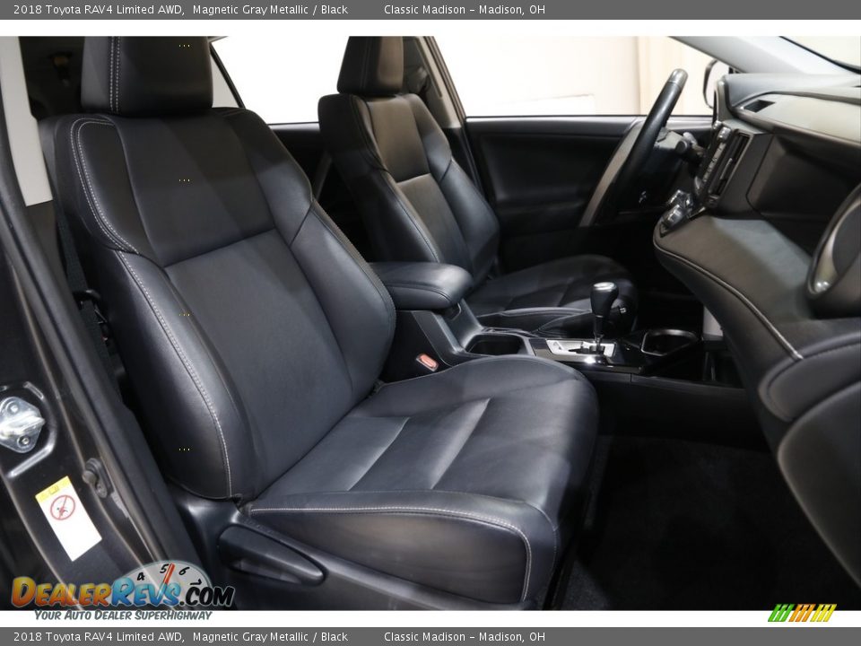 2018 Toyota RAV4 Limited AWD Magnetic Gray Metallic / Black Photo #14