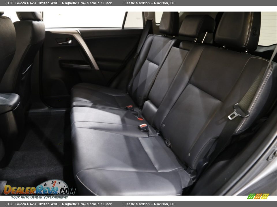 2018 Toyota RAV4 Limited AWD Magnetic Gray Metallic / Black Photo #16
