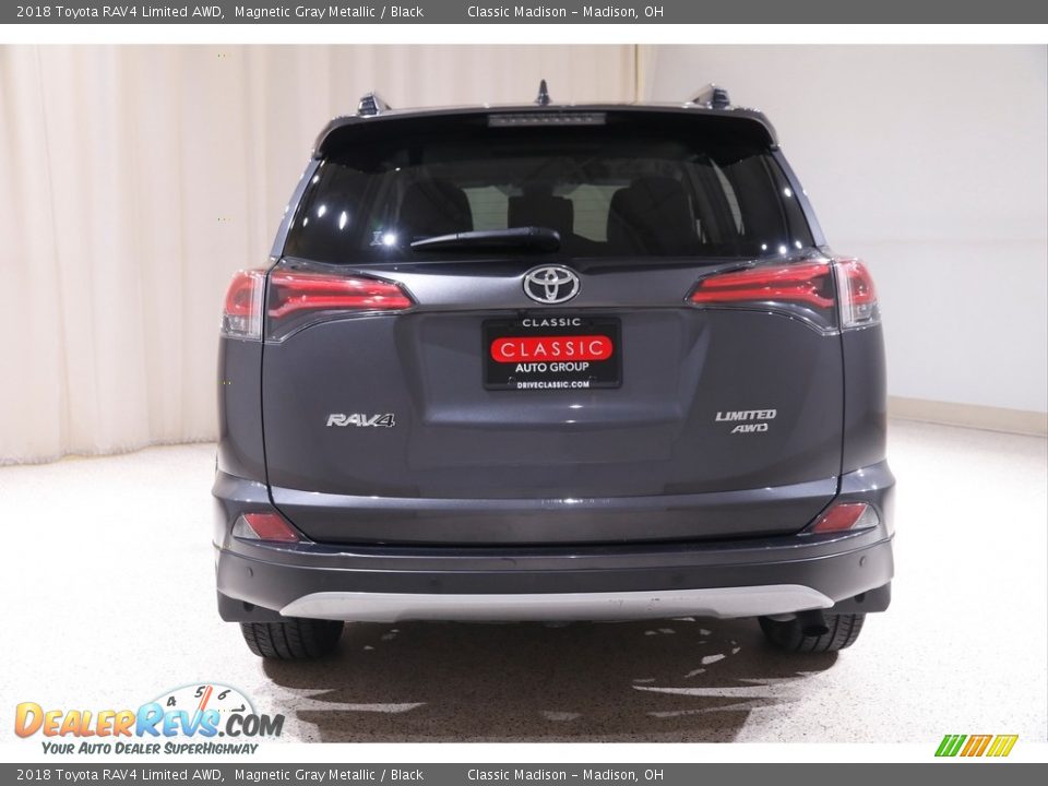 2018 Toyota RAV4 Limited AWD Magnetic Gray Metallic / Black Photo #17