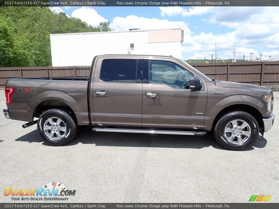 2017 Ford F150 XLT SuperCrew 4x4 Caribou / Earth Gray Photo #6