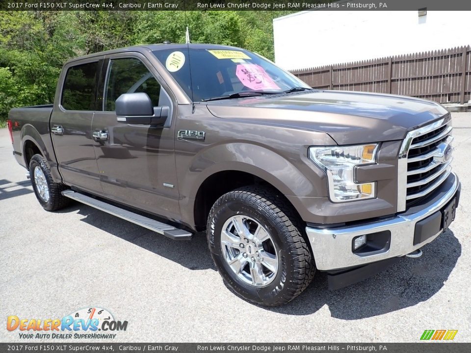 2017 Ford F150 XLT SuperCrew 4x4 Caribou / Earth Gray Photo #7