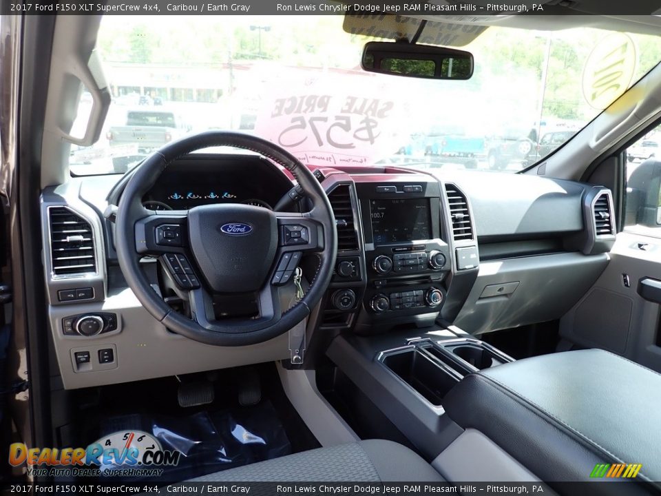 2017 Ford F150 XLT SuperCrew 4x4 Caribou / Earth Gray Photo #12
