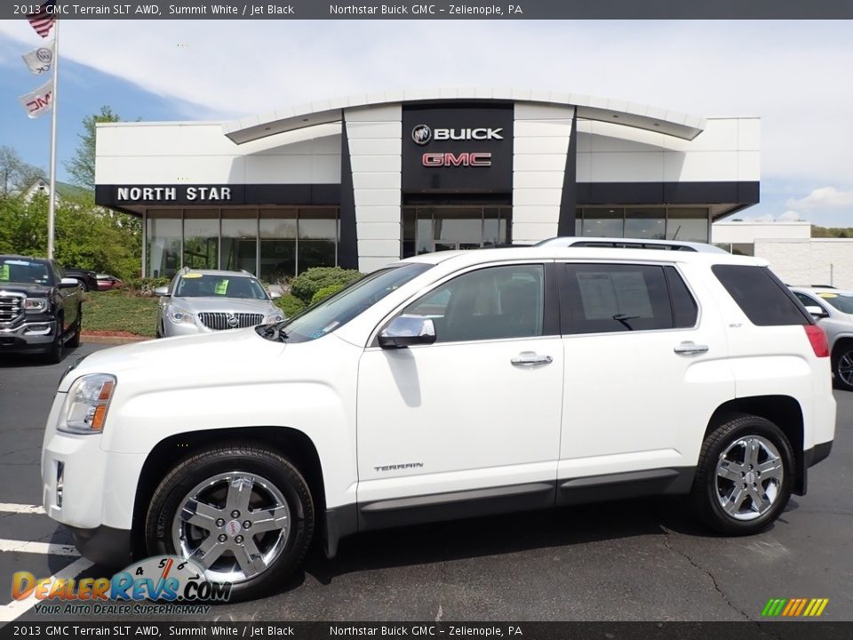 2013 GMC Terrain SLT AWD Summit White / Jet Black Photo #1