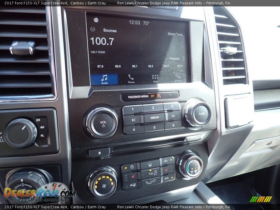 2017 Ford F150 XLT SuperCrew 4x4 Caribou / Earth Gray Photo #19