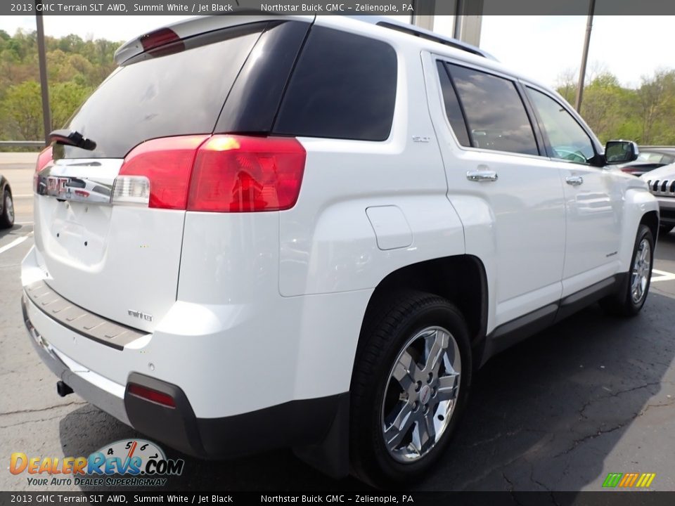 2013 GMC Terrain SLT AWD Summit White / Jet Black Photo #8