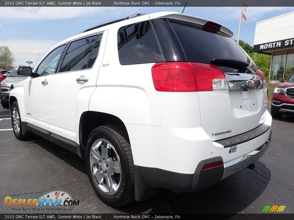 2013 GMC Terrain SLT AWD Summit White / Jet Black Photo #12