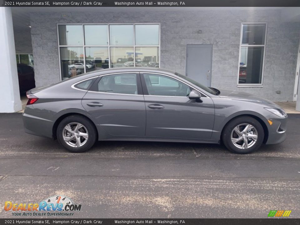 2021 Hyundai Sonata SE Hampton Gray / Dark Gray Photo #2