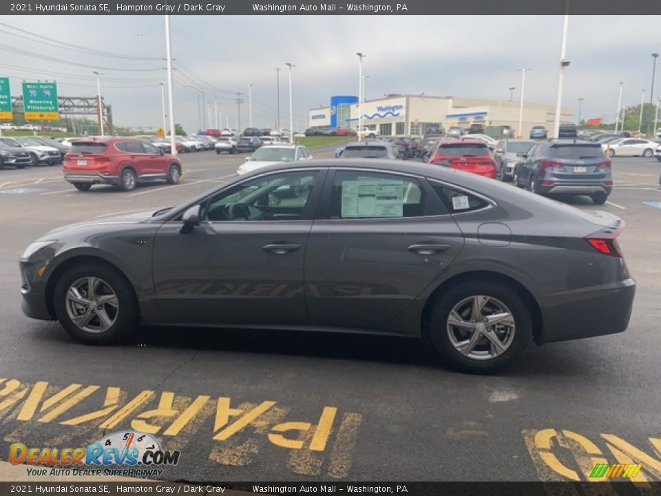 2021 Hyundai Sonata SE Hampton Gray / Dark Gray Photo #4