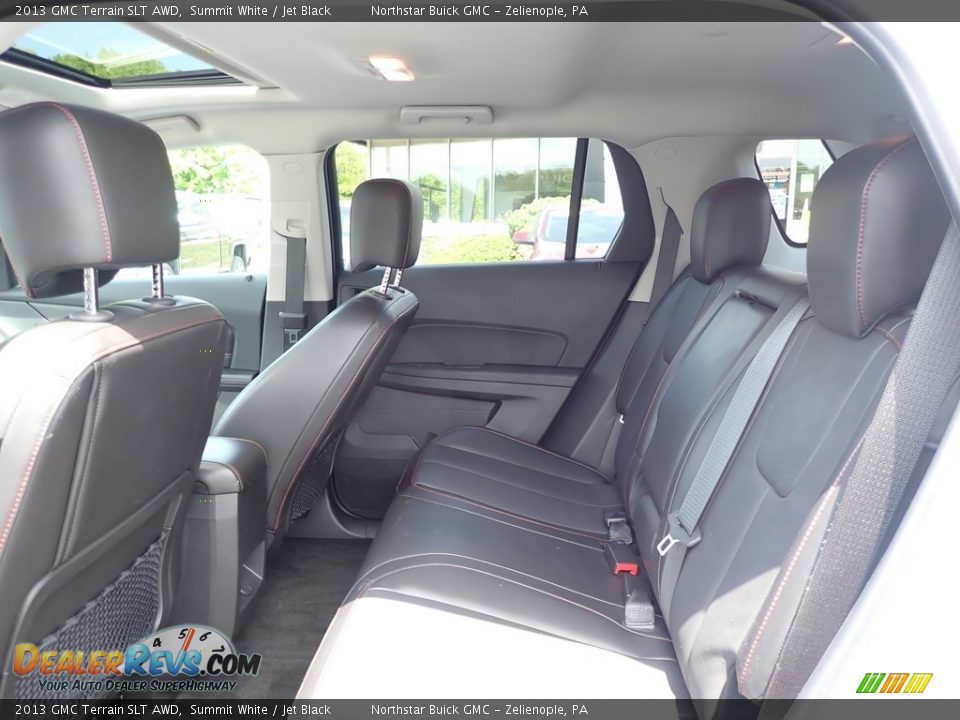 2013 GMC Terrain SLT AWD Summit White / Jet Black Photo #17