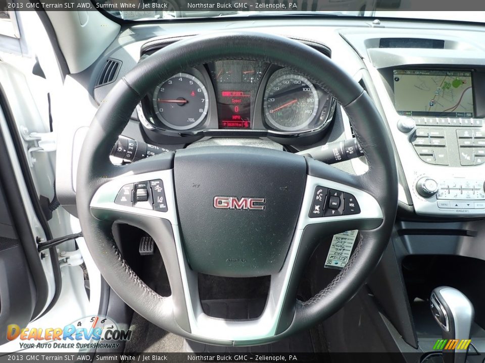 2013 GMC Terrain SLT AWD Steering Wheel Photo #21