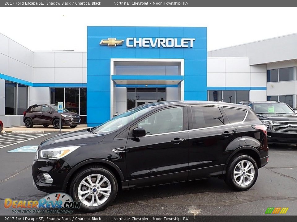 2017 Ford Escape SE Shadow Black / Charcoal Black Photo #1