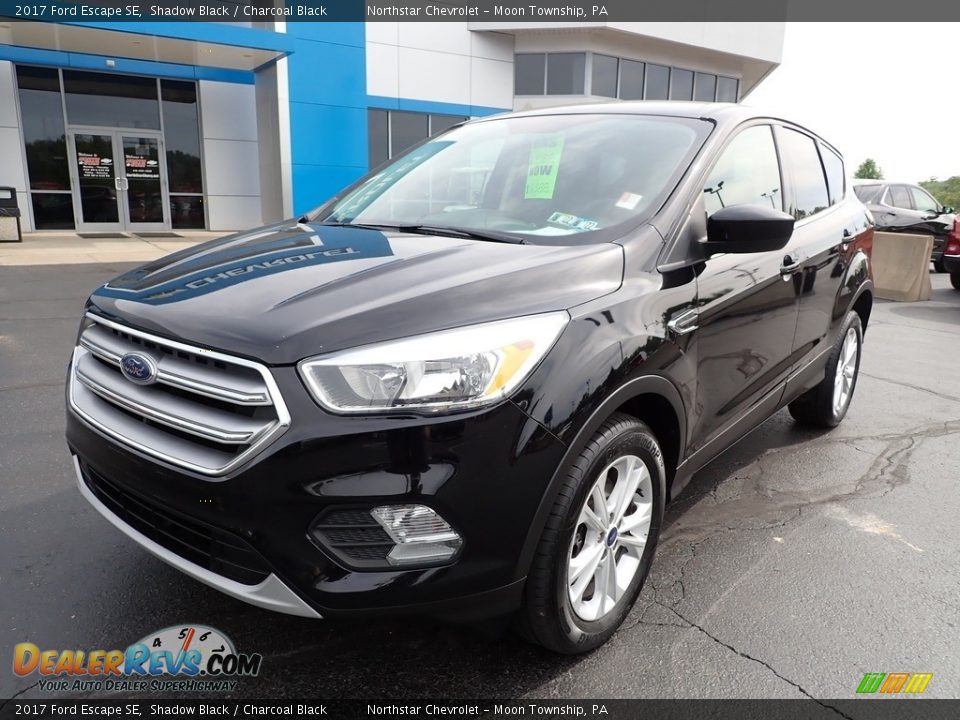 2017 Ford Escape SE Shadow Black / Charcoal Black Photo #2