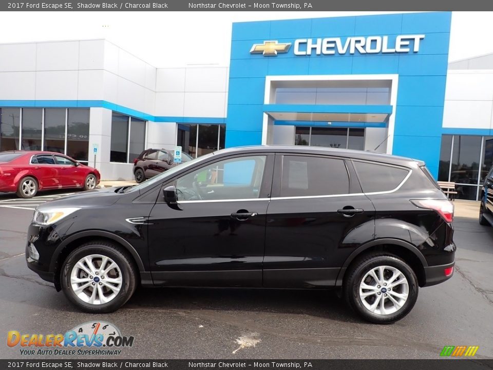 2017 Ford Escape SE Shadow Black / Charcoal Black Photo #3