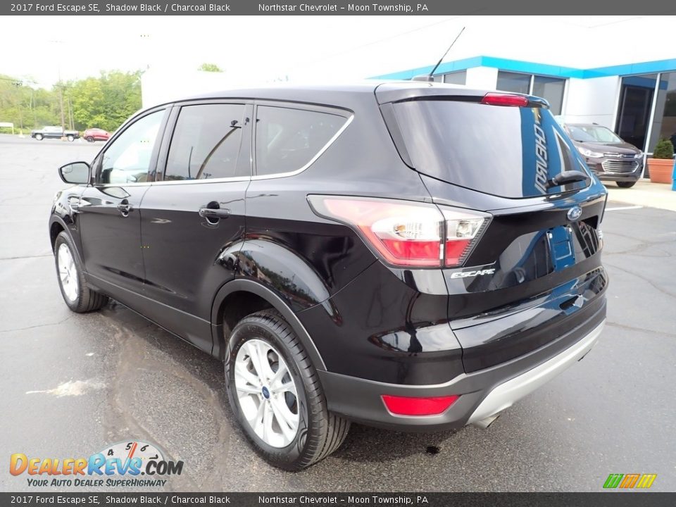 2017 Ford Escape SE Shadow Black / Charcoal Black Photo #4