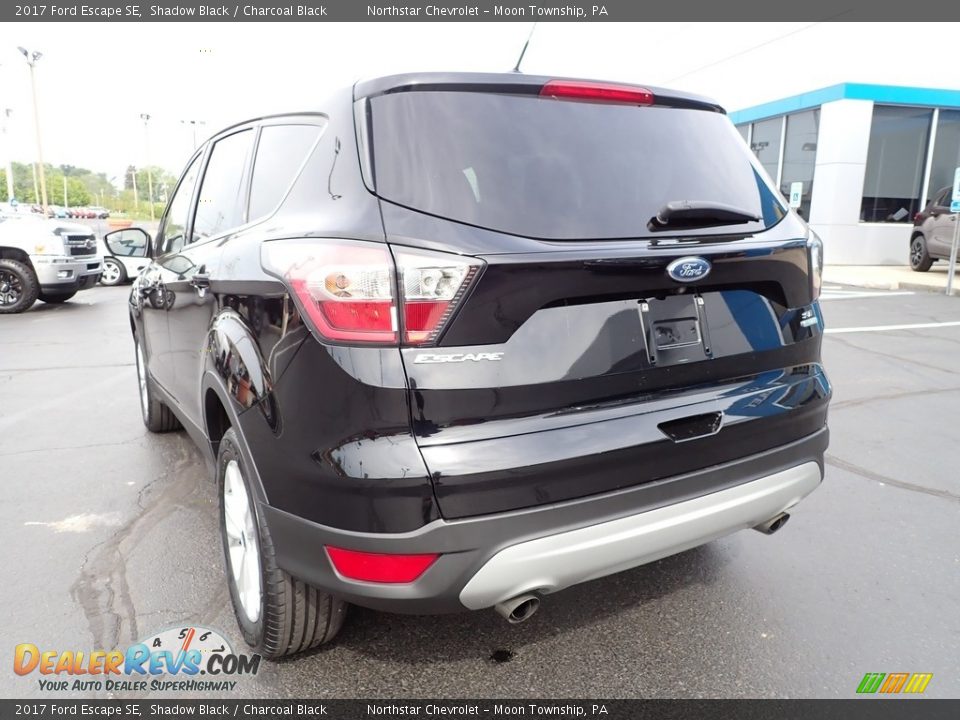 2017 Ford Escape SE Shadow Black / Charcoal Black Photo #5