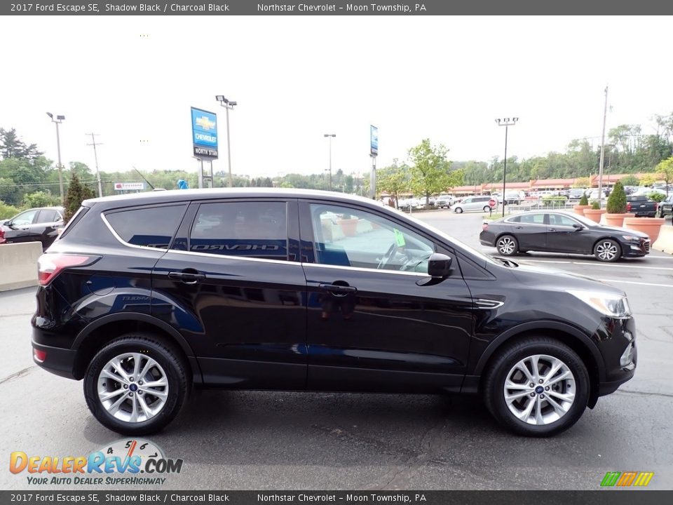 2017 Ford Escape SE Shadow Black / Charcoal Black Photo #10