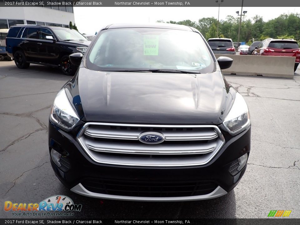 2017 Ford Escape SE Shadow Black / Charcoal Black Photo #13