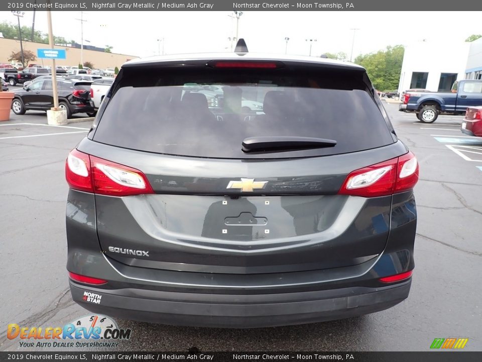 2019 Chevrolet Equinox LS Nightfall Gray Metallic / Medium Ash Gray Photo #6