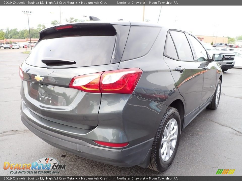 2019 Chevrolet Equinox LS Nightfall Gray Metallic / Medium Ash Gray Photo #8