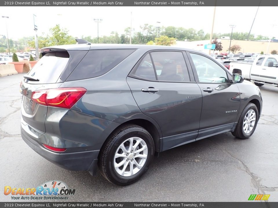 2019 Chevrolet Equinox LS Nightfall Gray Metallic / Medium Ash Gray Photo #9