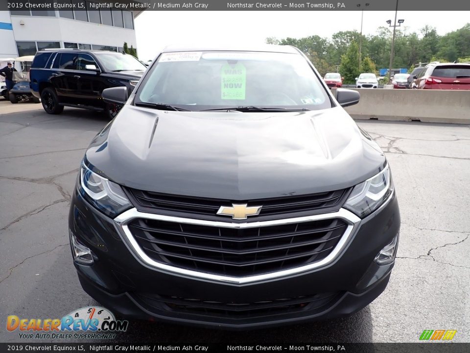 2019 Chevrolet Equinox LS Nightfall Gray Metallic / Medium Ash Gray Photo #13