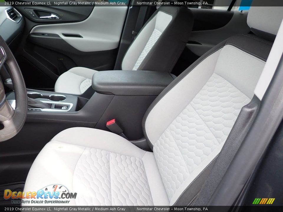 2019 Chevrolet Equinox LS Nightfall Gray Metallic / Medium Ash Gray Photo #20