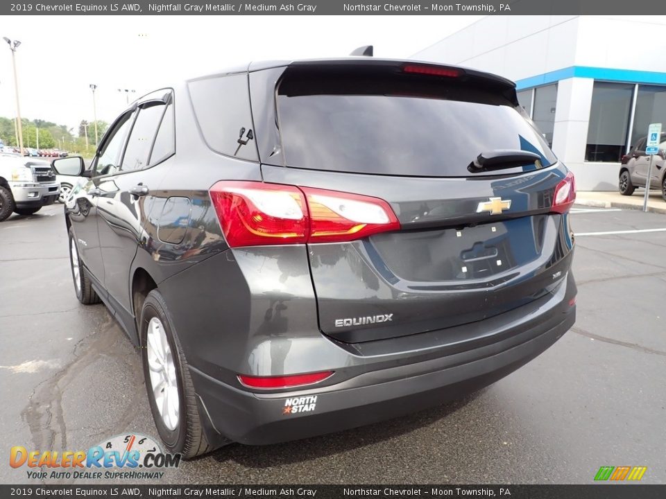 2019 Chevrolet Equinox LS AWD Nightfall Gray Metallic / Medium Ash Gray Photo #5