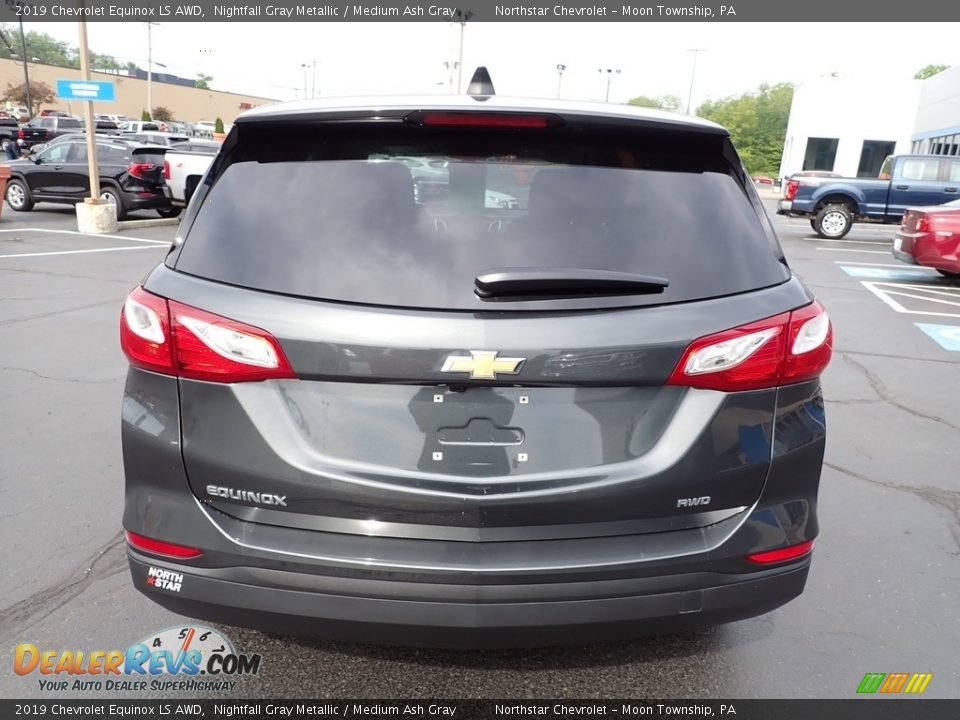 2019 Chevrolet Equinox LS AWD Nightfall Gray Metallic / Medium Ash Gray Photo #6