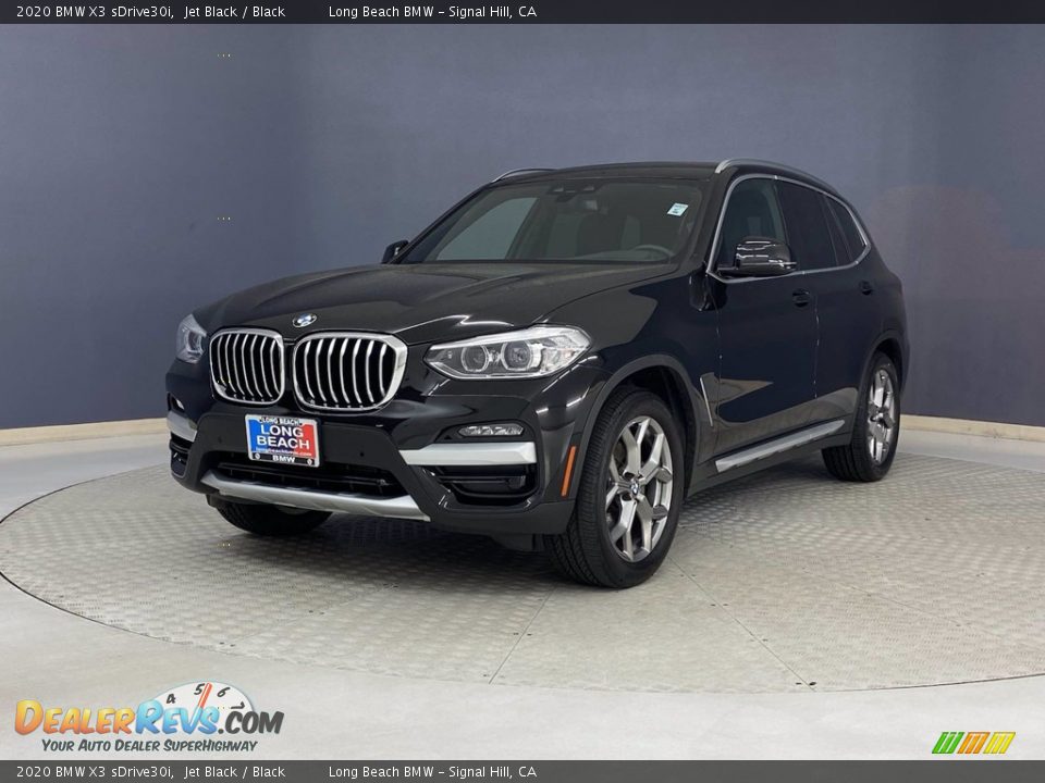 2020 BMW X3 sDrive30i Jet Black / Black Photo #3