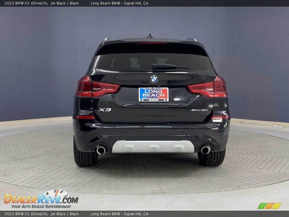 2020 BMW X3 sDrive30i Jet Black / Black Photo #4