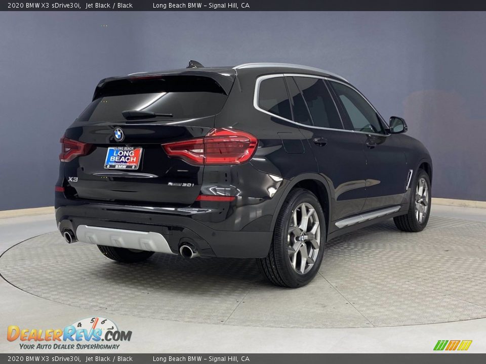 2020 BMW X3 sDrive30i Jet Black / Black Photo #5